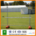 Construction site temporary fencing
